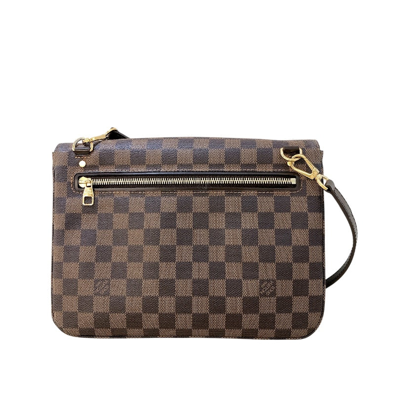 ルイ・ヴィトン LOUIS VUITTON ホクストンGM N41253 ブラウン ダミエ レディース ショルダーバッグ