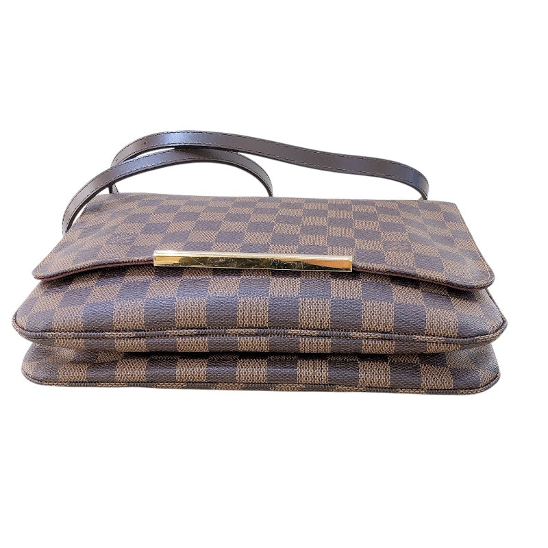 ルイ・ヴィトン LOUIS VUITTON ホクストンGM N41253 ブラウン ダミエ レディース ショルダーバッグ