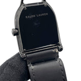 ラルフローレン RALPH LAUREN スティラップ スモール ブラック SS クオーツ レディース 腕時計