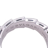 ブルガリ BVLGARI セルペンティヴァイパー ダイヤモンドリング K18ホワイトゴールド K18WG/シェル/ダイヤモンド ジュエリー