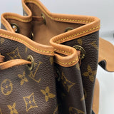 ルイ・ヴィトン LOUIS VUITTON モンスリMM M51136 モノグラム モノグラム・キャンバス レディース リュック・デイパック