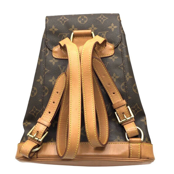 ルイ・ヴィトン LOUIS VUITTON モンスリMM M51136 モノグラム モノグラム・キャンバス レディース リュック・デイパック