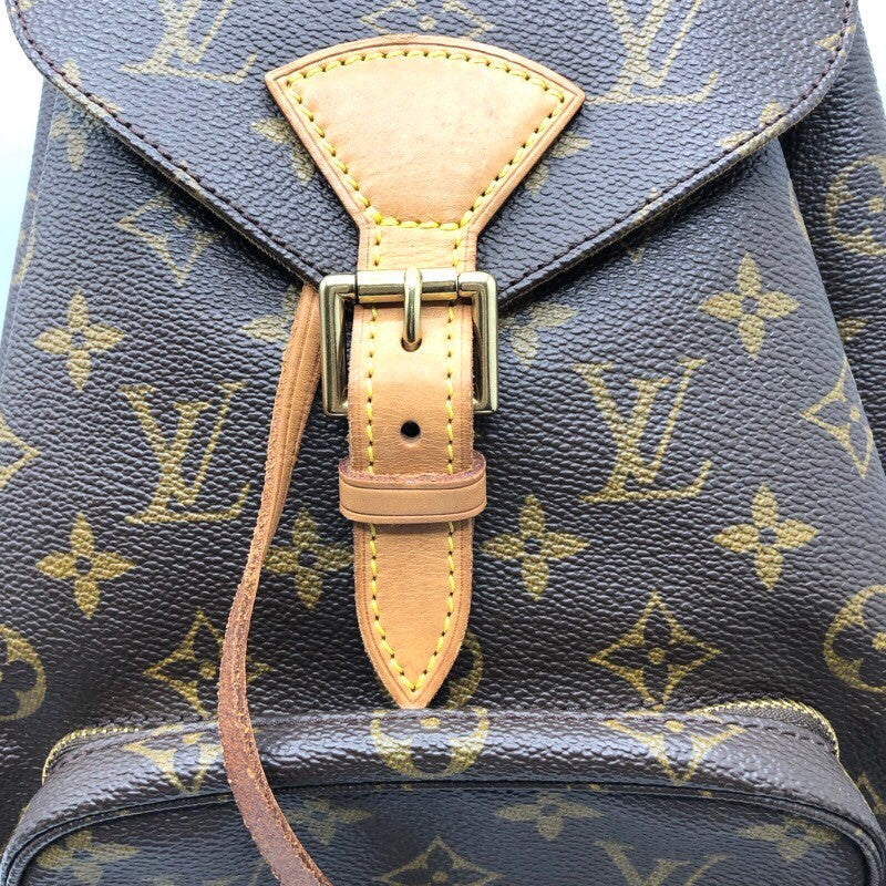 ルイ・ヴィトン LOUIS VUITTON モンスリMM M51136 モノグラム モノグラム・キャンバス レディース リュック・デイパック