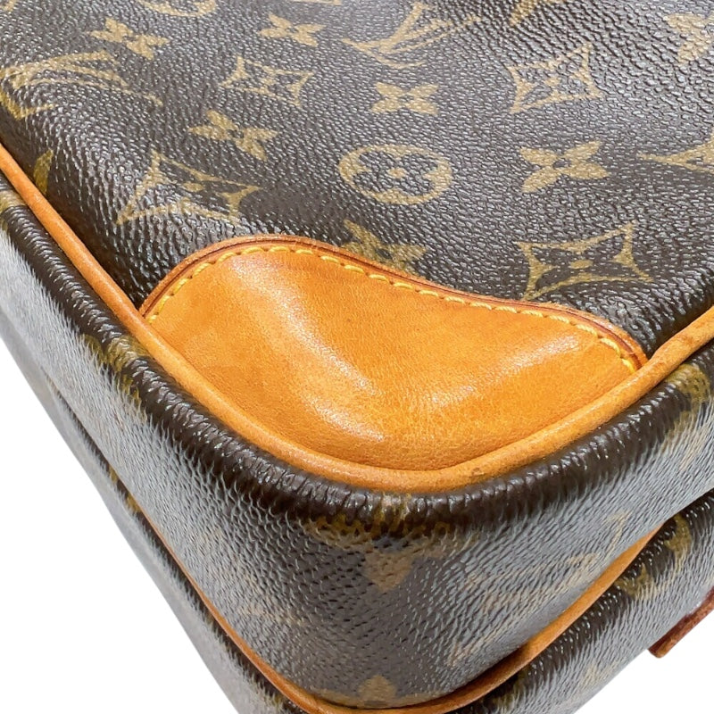 ルイ・ヴィトン LOUIS VUITTON ナイル M45244 ブラウン　ゴールド金具 モノグラム レディース ショルダーバッグ