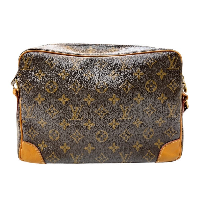 ルイ・ヴィトン LOUIS VUITTON ナイル M45244 ブラウン　ゴールド金具 モノグラム レディース ショルダーバッグ