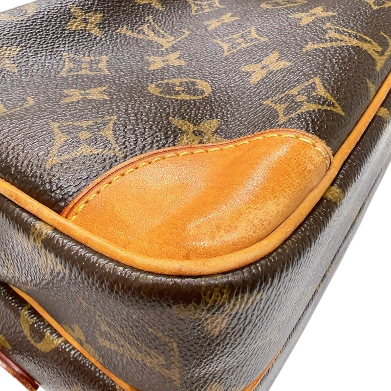 ルイ・ヴィトン LOUIS VUITTON ナイル M45244 ブラウン　ゴールド金具 モノグラム レディース ショルダーバッグ