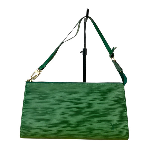 ルイ・ヴィトン LOUIS VUITTON ポシェット・アクセソワール M52944 グリーン エピ レディース ハンドバッグ