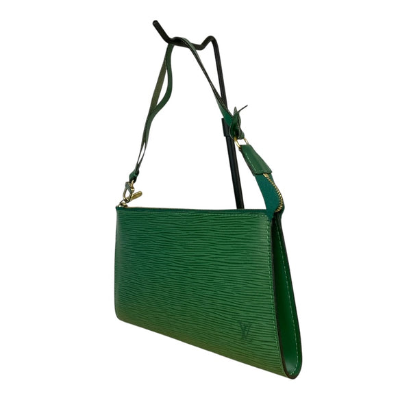 ルイ・ヴィトン LOUIS VUITTON ポシェット・アクセソワール M52944 グリーン エピ レディース ハンドバッグ