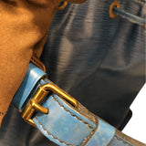 ルイ・ヴィトン LOUIS VUITTON プチ・ノエ M44105 ブルー エピレザー ショルダーバッグ