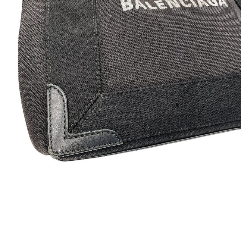 バレンシアガ BALENCIAGA ネイビーカバスXS 390346 レザー ユニセックス ハンドバッグ