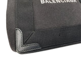 バレンシアガ BALENCIAGA ネイビーカバスXS 390346  キャンバス ユニセックス ハンドバッグ