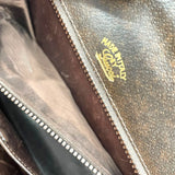 グッチ GUCCI バンブー トップバッグ ブラウン GGキャンバス レディース ハンドバッグ
