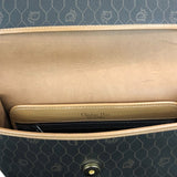 クリスチャン・ディオール Christian Dior ハニカムショルダーバッグ ブラウン PVC・レザー レディース ショルダーバッグ
