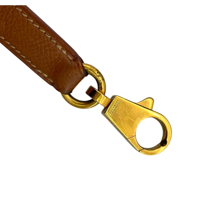 エルメス HERMES ショルダーストラップ ゴールド×ゴールド金具 クシュベル アクセサリー