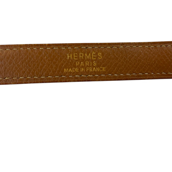 エルメス HERMES ショルダーストラップ ゴールド×ゴールド金具 クシュベル アクセサリー