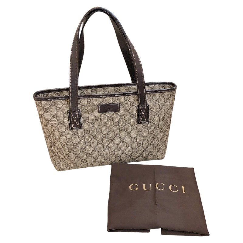 グッチ GUCCI トートバッグ 211138 ブラウン GGスプリームキャンバス レディース トートバッグ | 中古ブランドリユースショップ  OKURA(おお蔵)