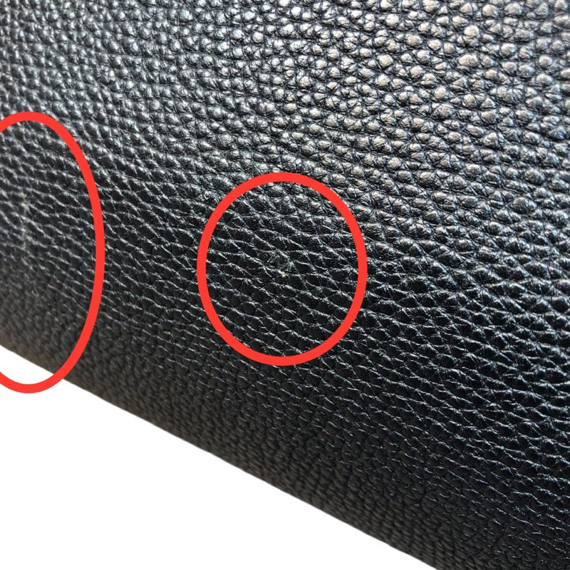 エルメス HERMES ヴァンキャトル35 24/24 Y刻印 ブラック SV金具 トゴ レディース ハンドバッグ