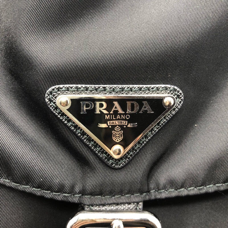 プラダ PRADA ナイロン バックパック ブラック/SV金具 ナイロン レディース リュック・デイパック | 中古ブランドリユースショップ  OKURA(おお蔵)