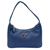 プラダ PRADA Re-Edition 2000 ミニバッグ 1NE515 ネイビー シルバー金具 ナイロン レディース ハンドバッグ