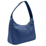プラダ PRADA Re-Edition 2000 ミニバッグ 1NE515 ネイビー シルバー金具 ナイロン レディース ハンドバッグ
