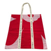 MARIMEKKO CARRIER MD UNIKKO トートバック　PDPK304 093346 レッド ピンク コットン79％、リネン21％ レディース トートバッグ