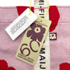 MARIMEKKO CARRIER MD UNIKKO トートバック　PDPK304 093346 レッド ピンク コットン79％、リネン21％ レディース トートバッグ