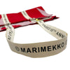 MARIMEKKO CARRIER MD UNIKKO トートバック　PDPK304 093346 レッド ピンク コットン79％、リネン21％ レディース トートバッグ