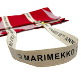 MARIMEKKO CARRIER MD UNIKKO トートバック　PDPK304 093346 レッド ピンク コットン79％、リネン21％ レディース トートバッグ