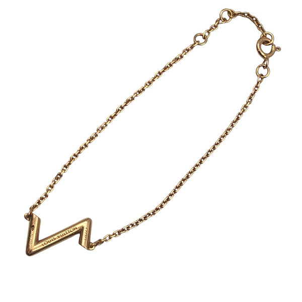 ルイ・ヴィトン LOUIS VUITTON ブラスレチェーン アップサイドダウンブレス 750PG ジュエリー