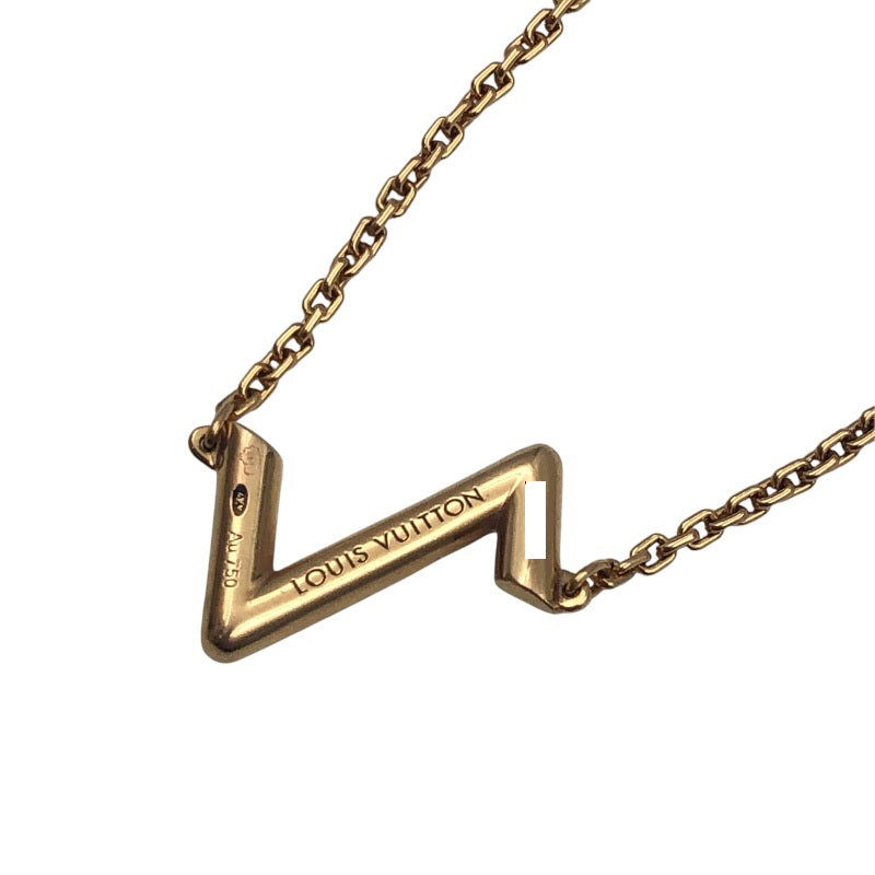 ルイ・ヴィトン LOUIS VUITTON ブラスレチェーン アップサイドダウンブレス 750PG ジュエリー