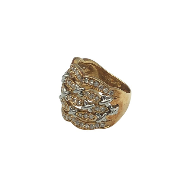 K18/Pt900 D1.00ct リング K18/Pt900 ジュエリー