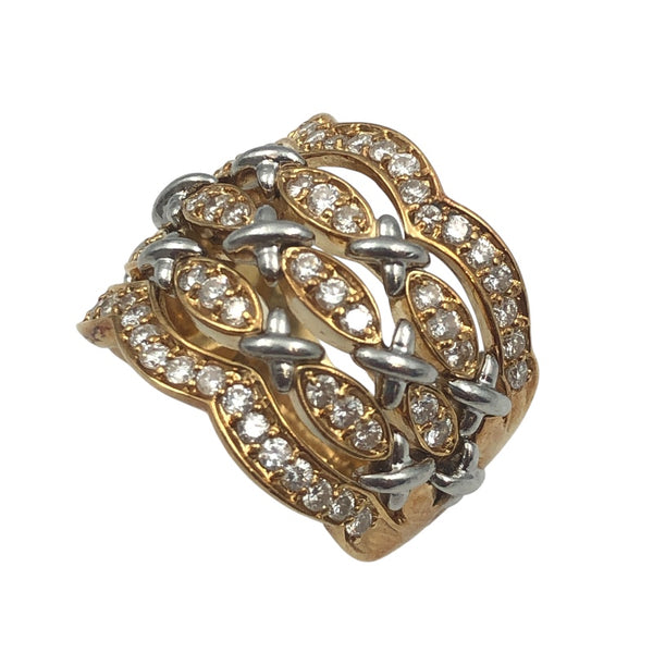 K18/Pt900 D1.00ct リング K18/Pt900 ジュエリー