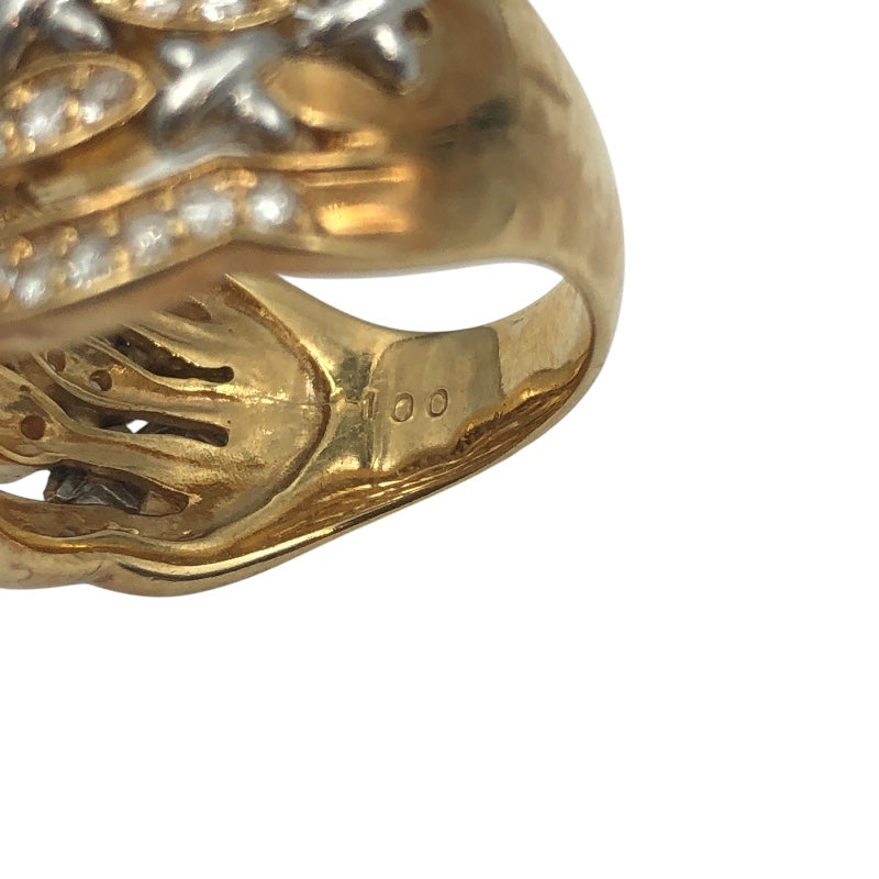 K18/Pt900 D1.00ct リング K18/Pt900 ジュエリー