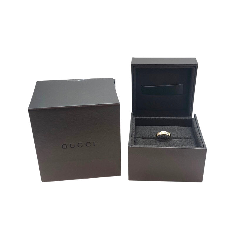 グッチ GUCCI アイコンリング K18イエローゴールド ジュエリー