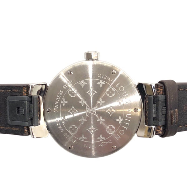 ルイ・ヴィトン LOUIS VUITTON タンブール Q13M1 SS レディース 腕時計
