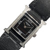 エルメス HERMES Ｈウォッチ　ドゥブルジューSM HH1.231 ブラック SS レディース 腕時計
