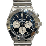 ブライトリング BREITLING クロノマットB01 ジャパンエディション AB0134 ブラック SS メンズ 腕時計