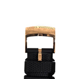 ルイ・ヴィトン LOUIS VUITTON タンブールクロノグラフ QA165 K18PG/SS 自動巻き メンズ 腕時計