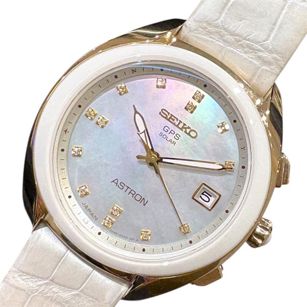 セイコー アストロン　STXD002 セイコー SEIKO アストロン ホワイトシェル STXD002 アルミ