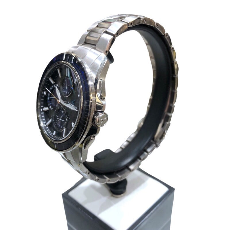 カシオ CASIO オシアナスマンタ　 OCW-S4000C-1AJF チタン クオーツ メンズ 腕時計