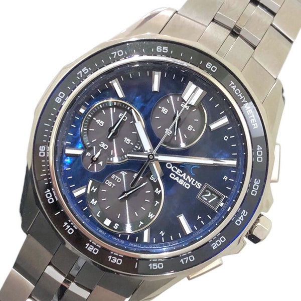 カシオ CASIO オシアナスマンタ20周年記念限定モデル OCW-S7000 チタン クオーツ メンズ 腕時計