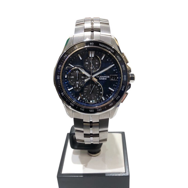 カシオ CASIO オシアナスマンタ20周年記念限定モデル OCW-S7000 チタン クオーツ メンズ 腕時計