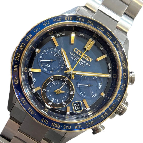 シチズン CITIZEN アテッサ　ACT Line  F9506-0029S06 チタン クオーツ メンズ 腕時計