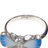 クリスチャン・ディオール Christian Dior ピンキーリング #41 750WG ダイヤモンド ジュエリー