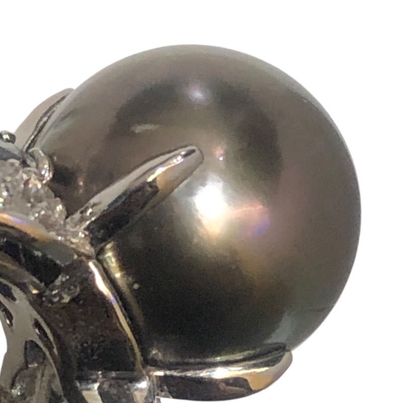 パールリング K18WG パール ジュエリー