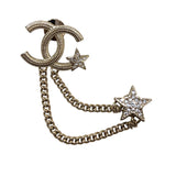 シャネル CHANEL ココマークスターブローチ メタル/ストラス アクセサリー