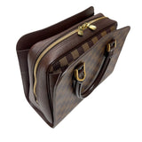 ルイ・ヴィトン LOUIS VUITTON トリアナ N51155 ブラウン　ゴールド金具 ダミエ レディース ハンドバッグ