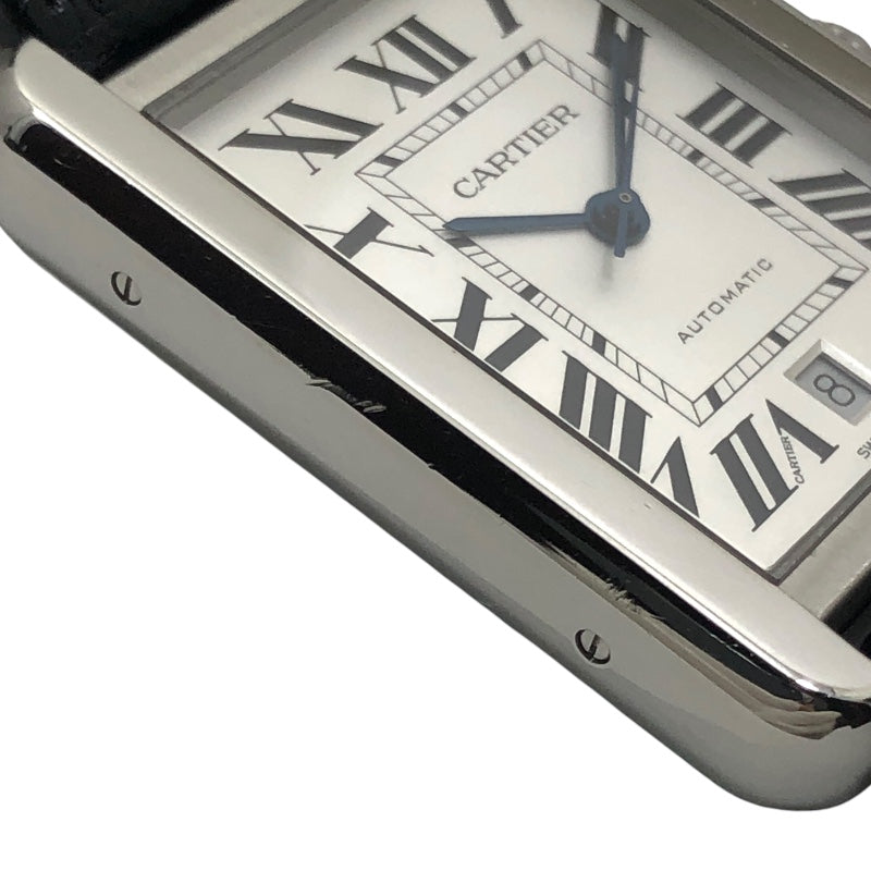 カルティエ Cartier タンクソロ LM W5200027 SS 自動巻き メンズ 腕時計