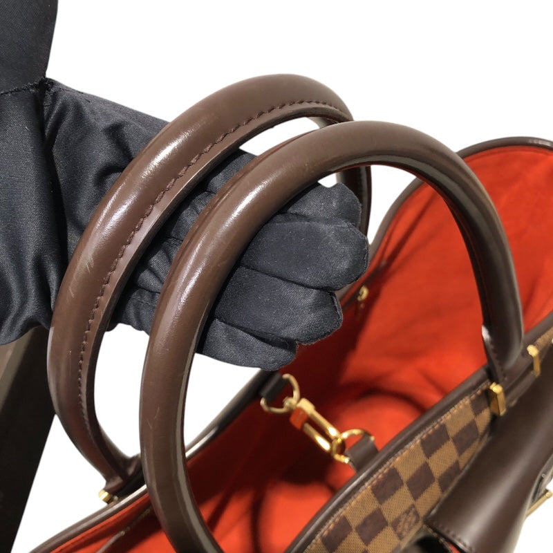 ルイ・ヴィトン LOUIS VUITTON マノクスGM N51120 ブラウン ダミエキャンバス レディース トートバッグ