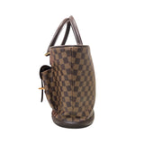 ルイ・ヴィトン LOUIS VUITTON マノクスGM N51120 ブラウン ダミエキャンバス レディース トートバッグ